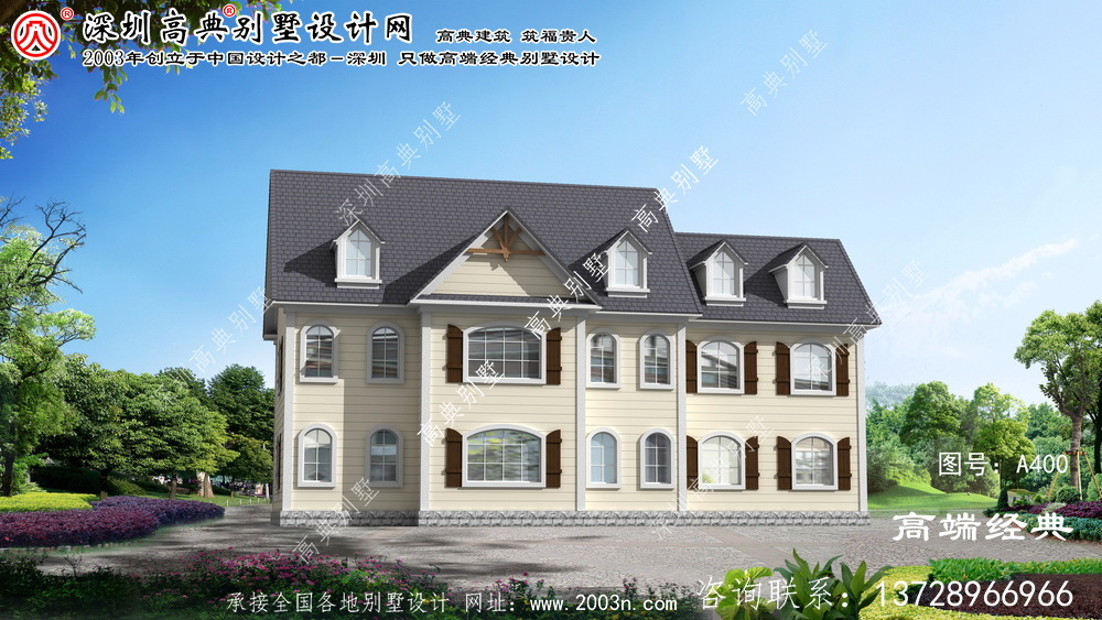 拱墅區農村實用小別墅設計圖