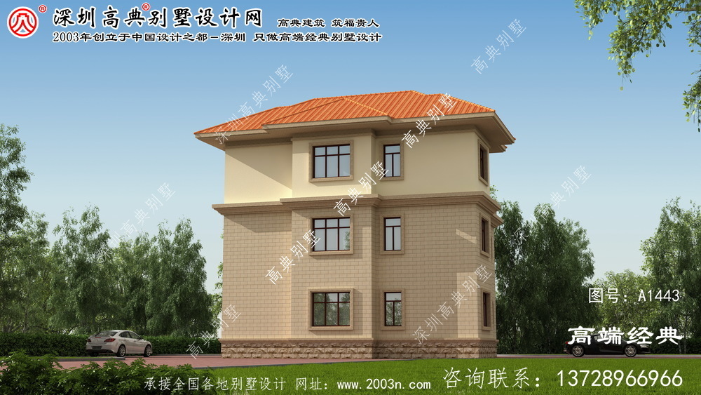 灤平三層別墅設(shè)計(jì)圖