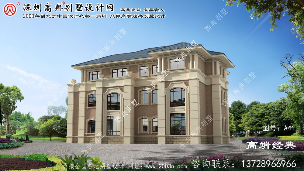 建昌縣農(nóng)村獨(dú)棟大戶型別墅設(shè)計(jì)圖