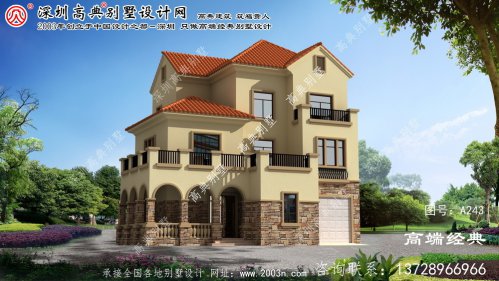 賓縣三層別墅設計圖