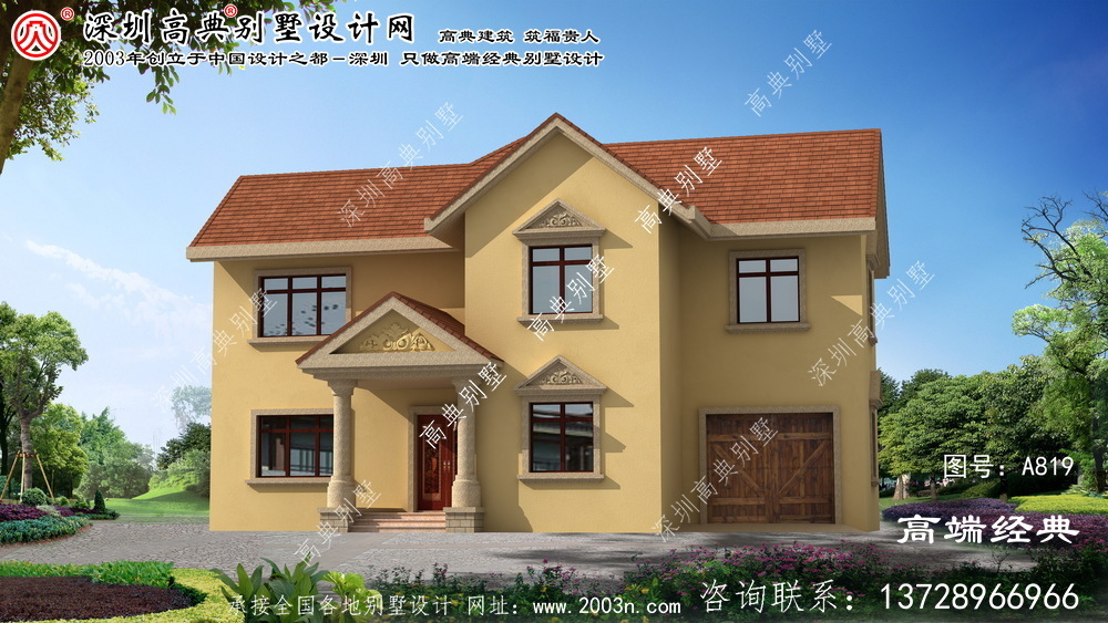 安陽(yáng)市普通別墅設(shè)計(jì)圖
