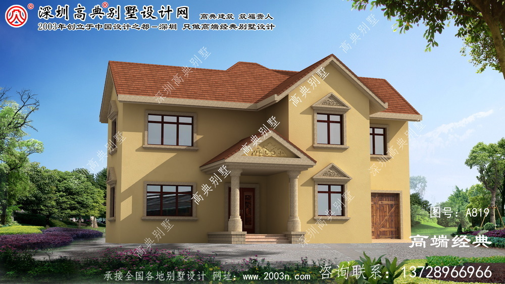 安陽(yáng)市普通別墅設(shè)計(jì)圖