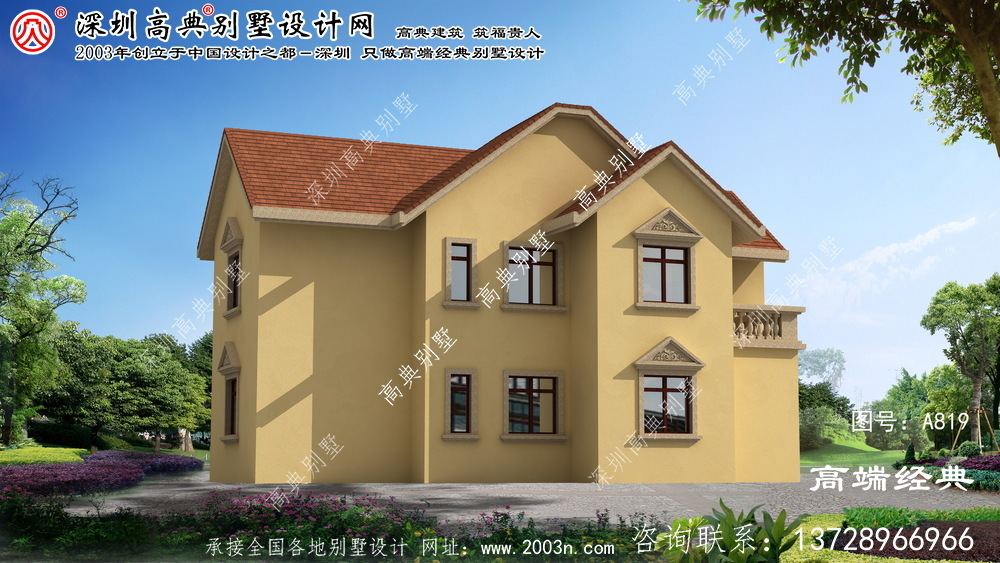 安陽(yáng)市普通別墅設(shè)計(jì)圖