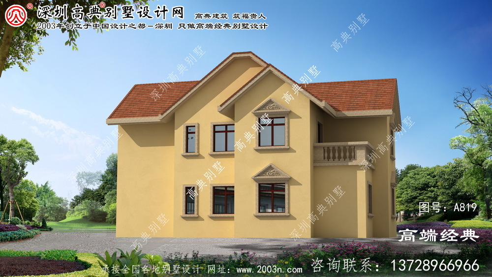 安陽(yáng)市普通別墅設(shè)計(jì)圖