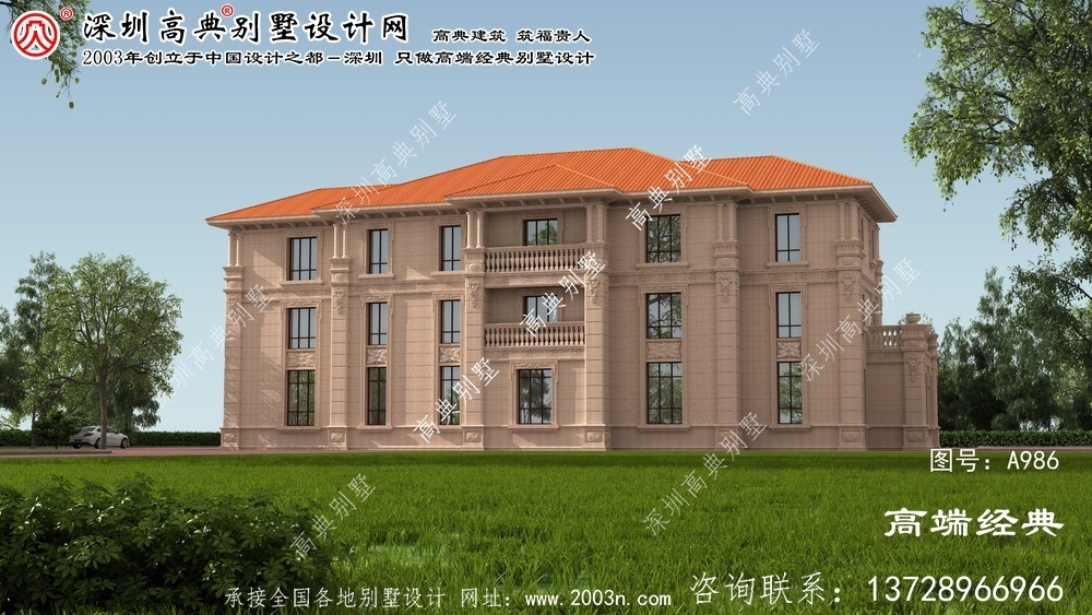 鄖西縣別墅建房圖紙