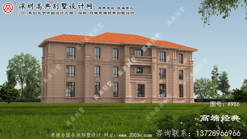 鄖西縣別墅建房圖紙