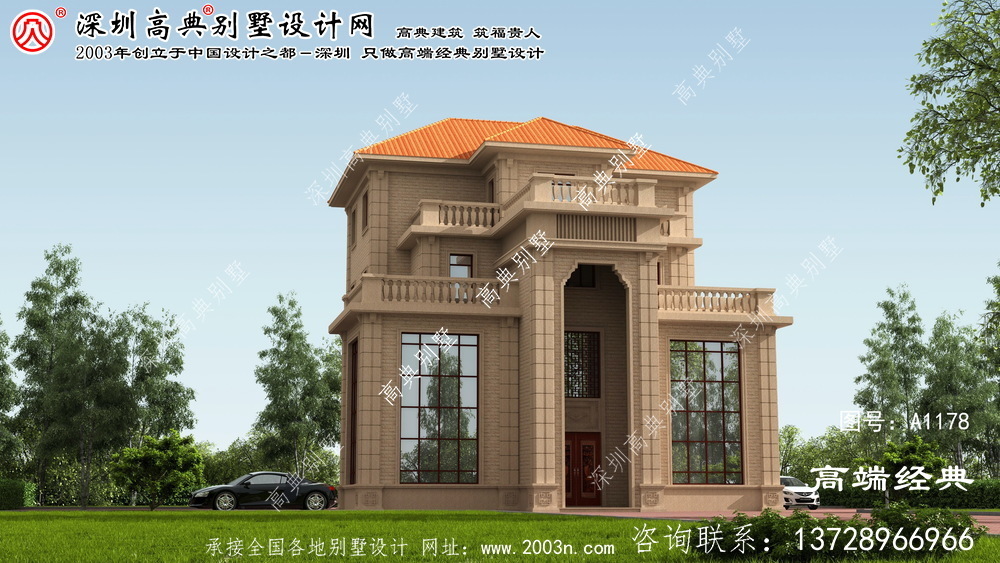 邵陽市豪華別墅設計圖紙大全