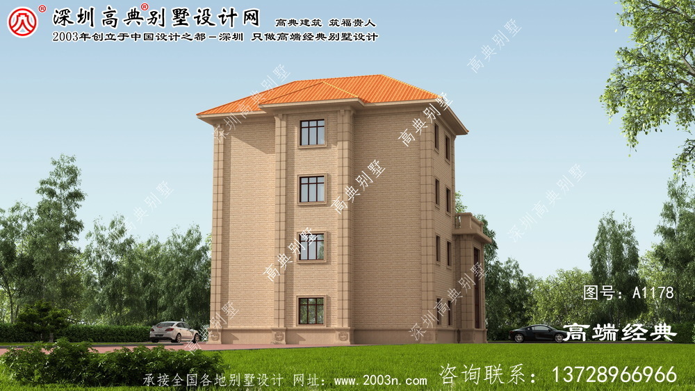 邵陽市豪華別墅設計圖紙大全