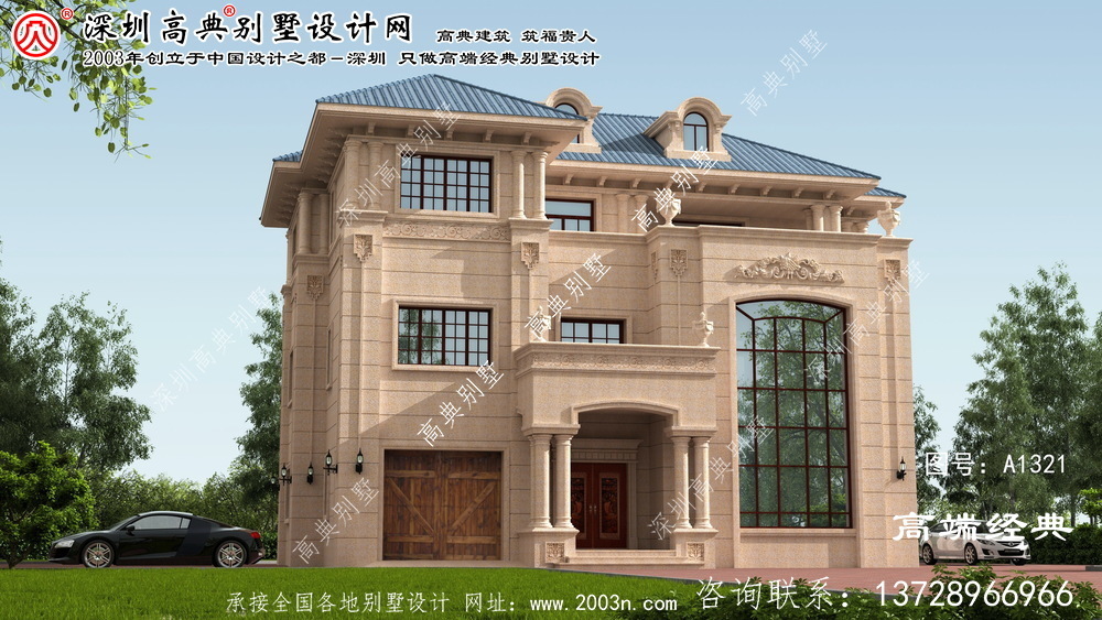 鹽田區復式別墅戶型圖	