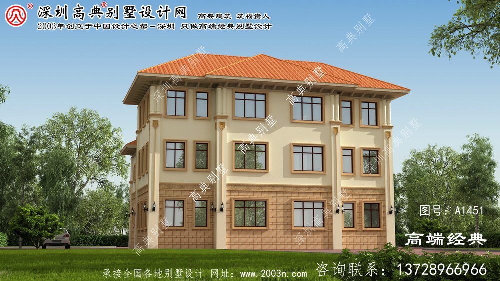 郁南縣203方別墅戶型圖