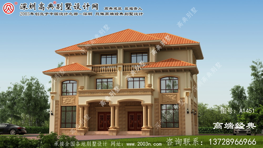 郁南縣203方別墅戶型圖