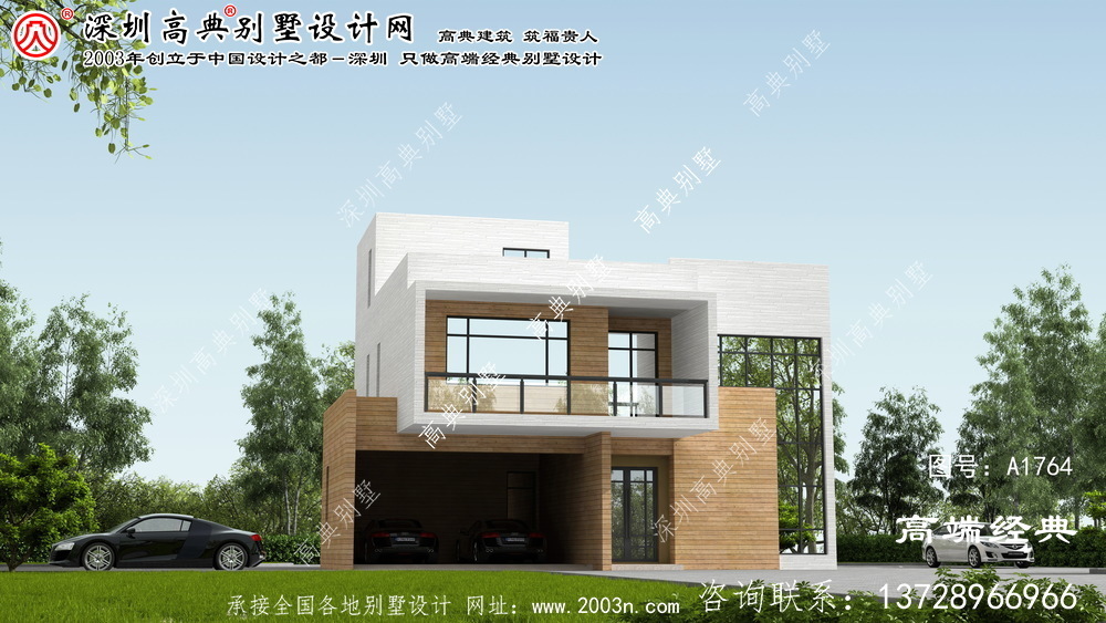 象州縣復式小別墅設計圖