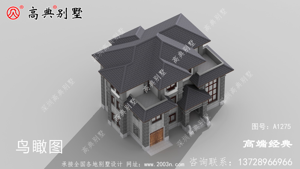 久治縣農村自建房三層圖紙