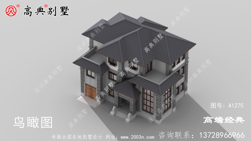 久治縣農村自建房三層圖紙