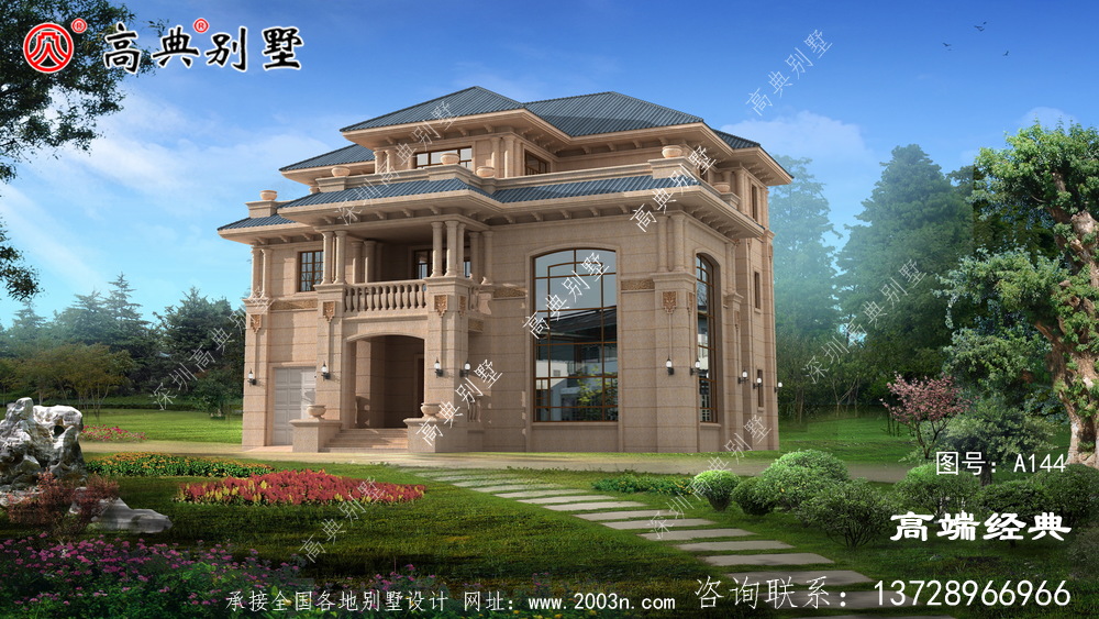 農(nóng)村別墅雙露臺豪華大氣