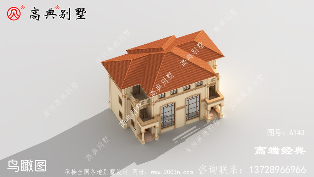 雙拼農村別墅圖讓親情不遠離