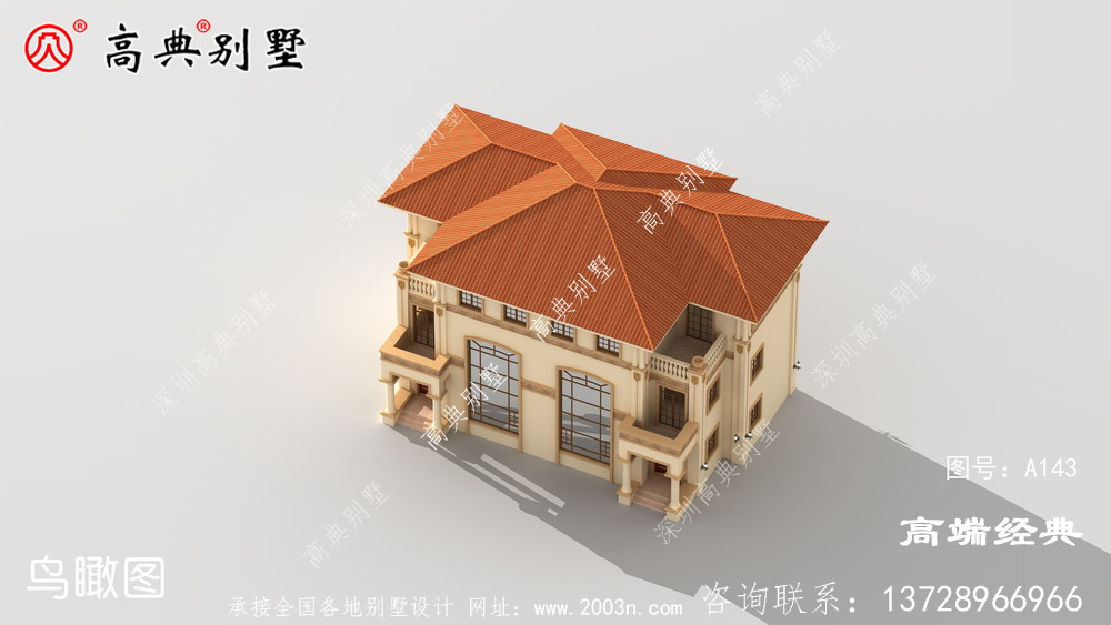 雙拼農村別墅圖讓親情不遠離