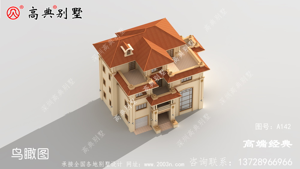 農村別墅圖淡雅別致	