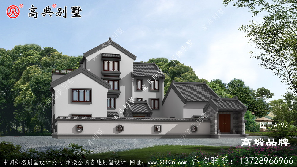 農村建房圖我會選擇這樣一類的戶型