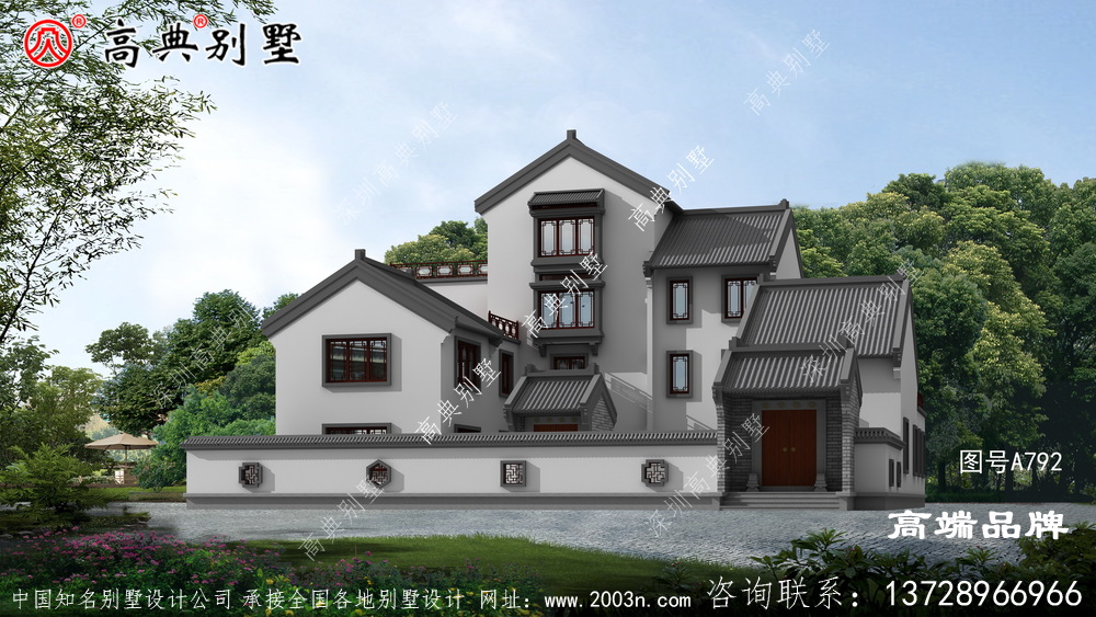 農村建房圖我會選擇這樣一類的戶型
