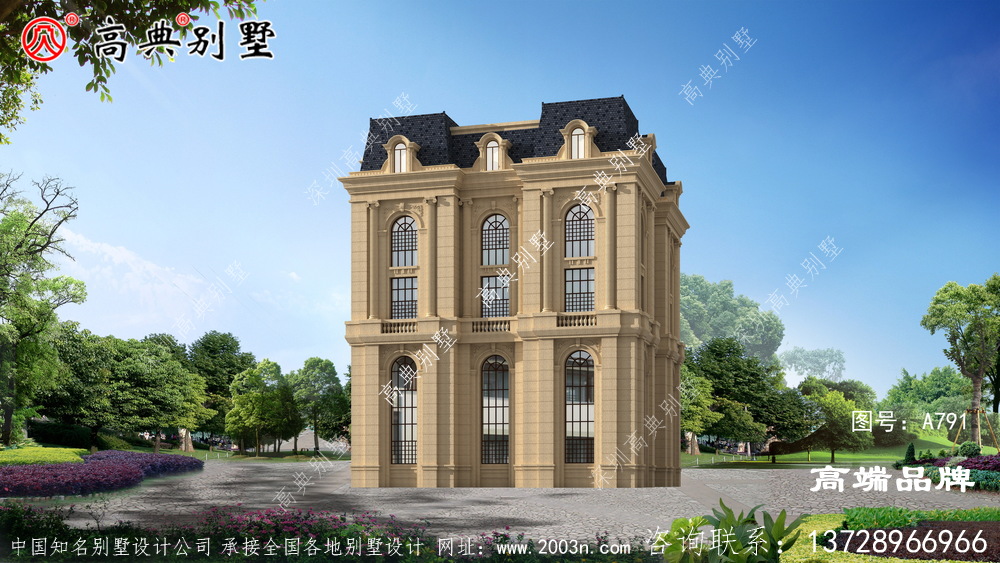 農(nóng)村蓋房戶型方正簡約范兒。