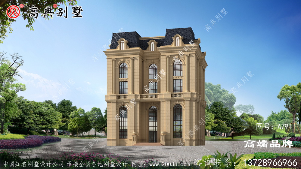 農(nóng)村蓋房戶型方正簡約范兒。