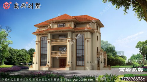 四層農村住宅平面設計圖大氣典雅