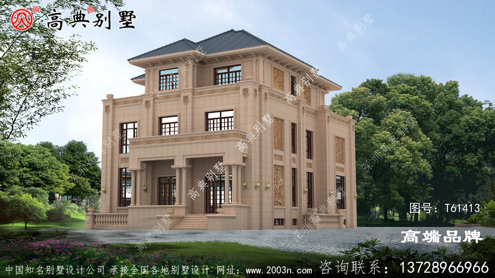 農村房屋設計圖配落地大窗和飄窗