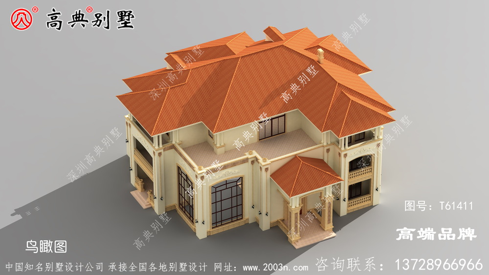 農村房屋三層設計圖美觀實用又大氣。