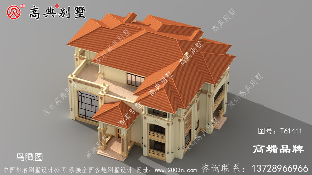 農村房屋三層設計圖美觀實用又大氣。