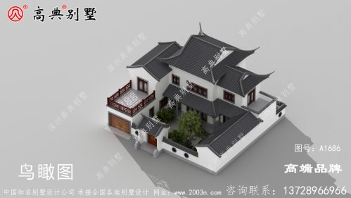 農(nóng)村房屋設(shè)計(jì)效果圖大氣素雅的中式庭院風(fēng)格