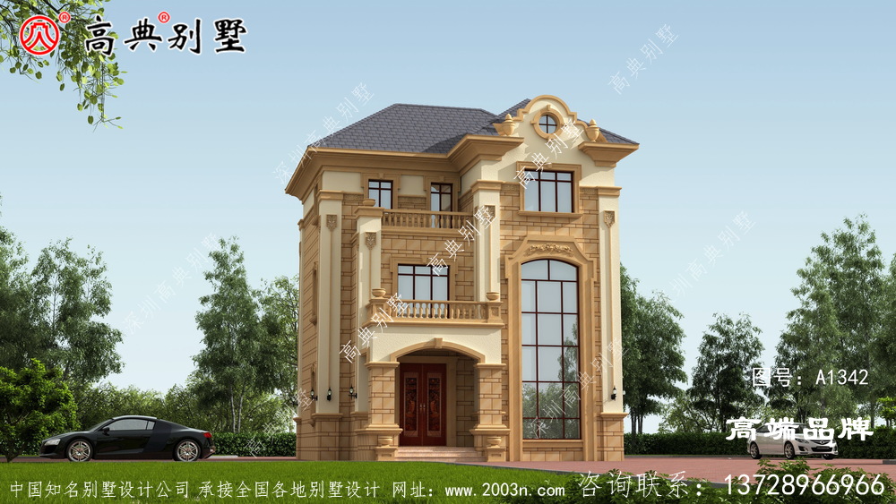 鄉村3層樓房設計圖住得舒服家庭也幸福