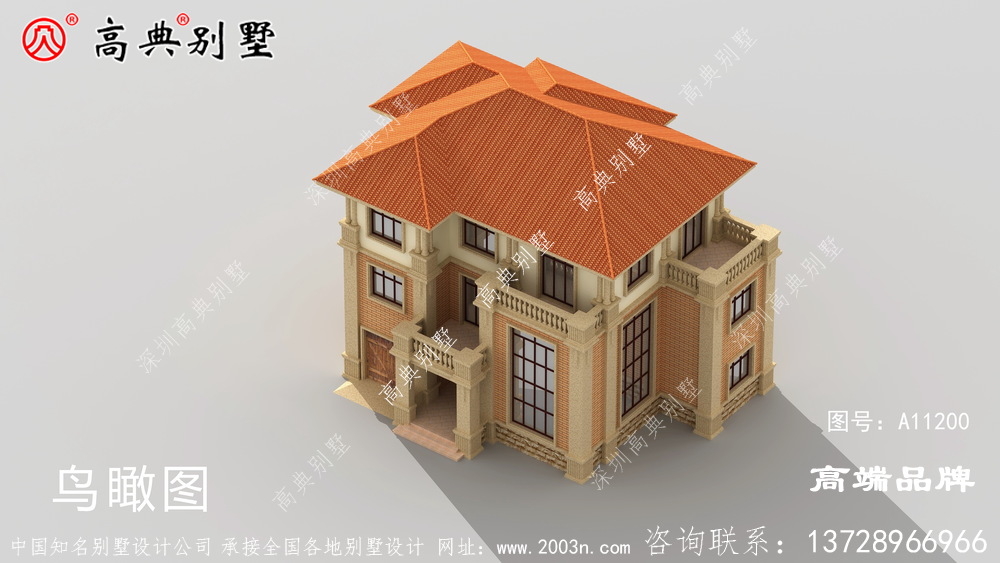 農村別墅外觀效果圖片大全歐式風格方案，美觀氣派