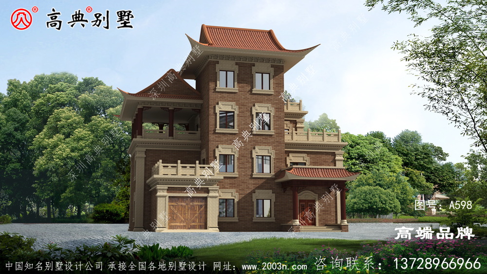 農(nóng)村自建房四層圖紙豪宅既視感