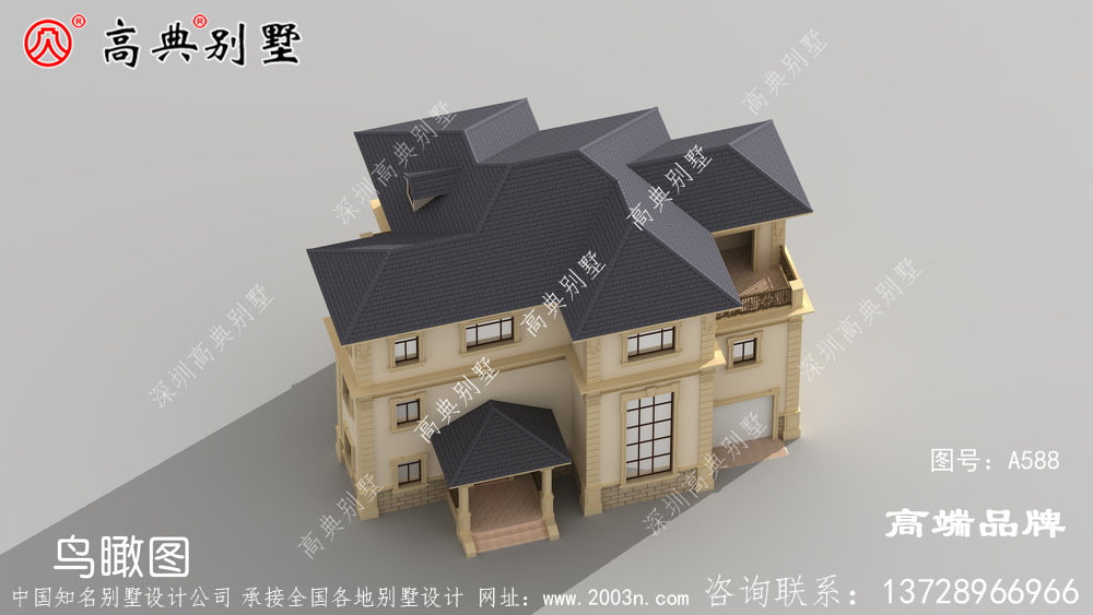 農村三層設計圖豪華又別致