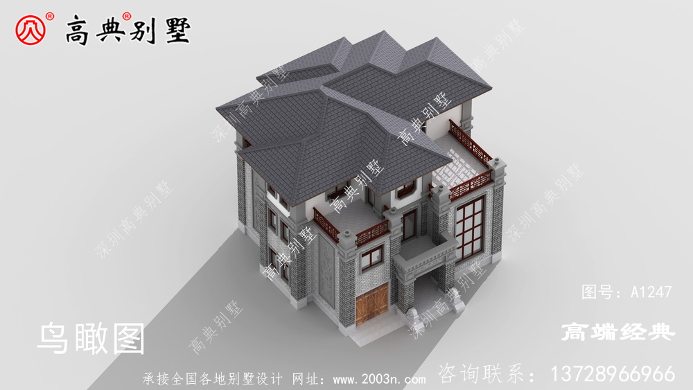 梧州市永不過時的三層半自建房外觀圖，心動不如行動