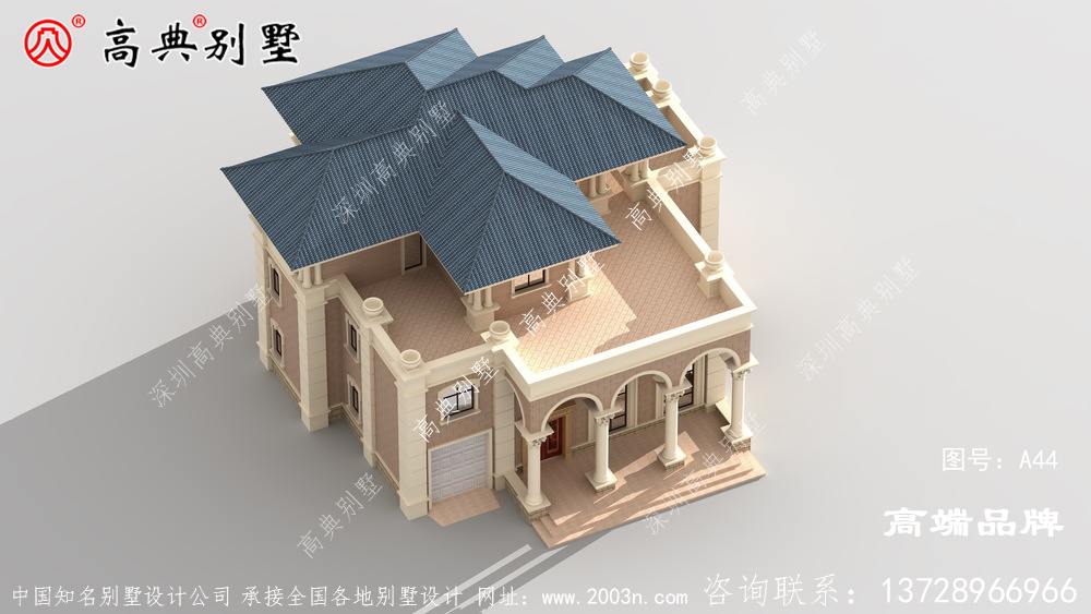 農村別墅設計圖大全歐式田園風格，豪華又大氣	