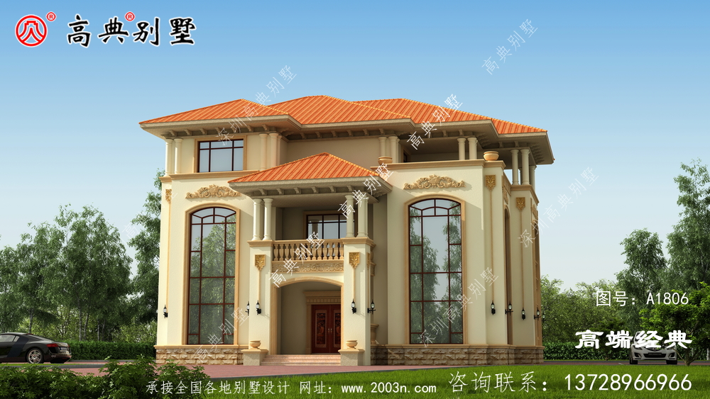 雙復式設計視覺效果清爽而優雅