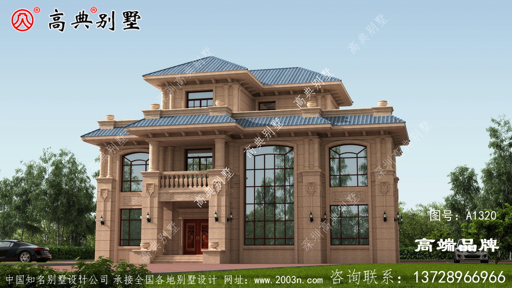 屋頂有寬敞的觀景露臺,休閑舒適。
