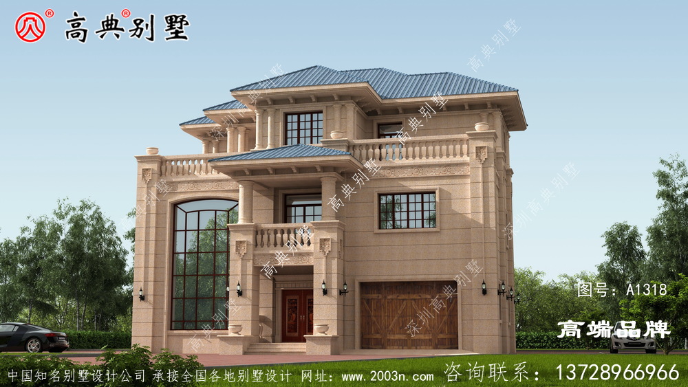 歐式元素做裝飾，樸素中帶著精致