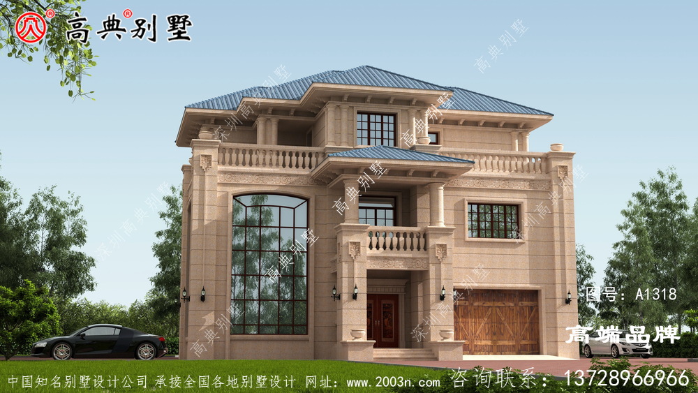 歐式元素做裝飾，樸素中帶著精致