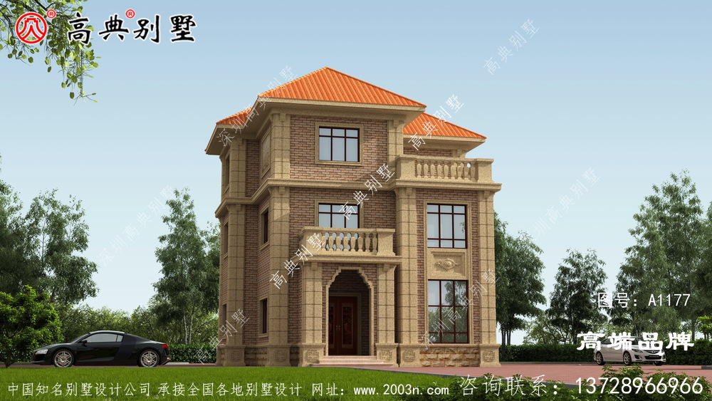 小戶型別墅設計圖，能不能看一眼就會愛上