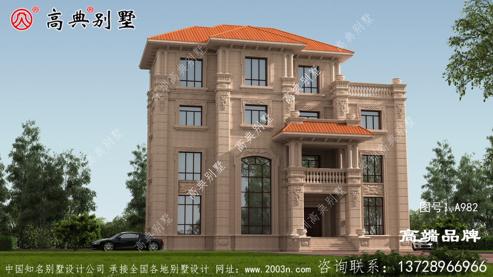 歐式別墅，造型精美，布局合理