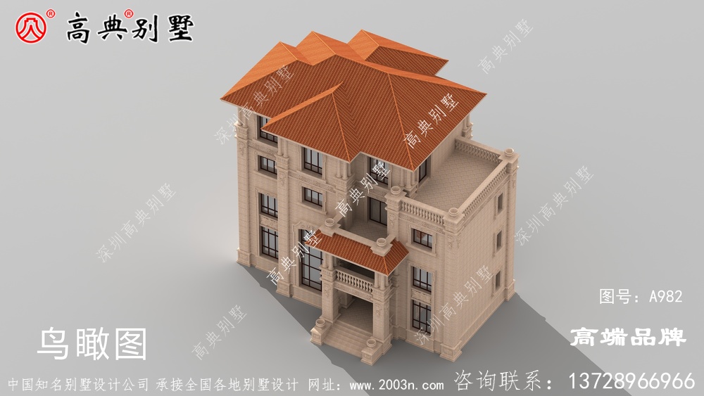 歐式別墅，造型精美，布局合理