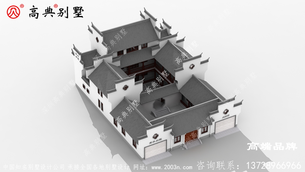 農村建別墅,一家人生活在一起別提有多美了。