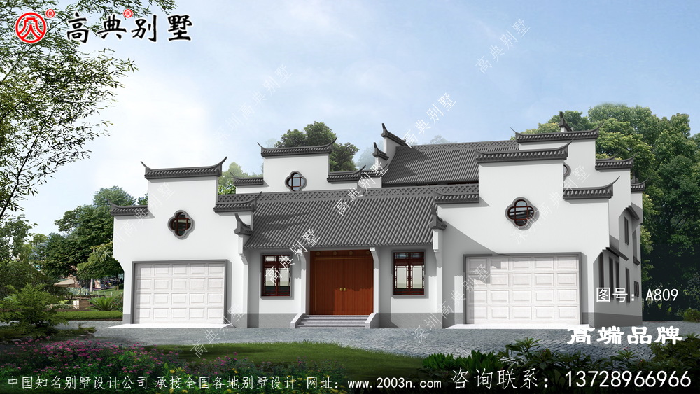 農村建別墅,一家人生活在一起別提有多美了。