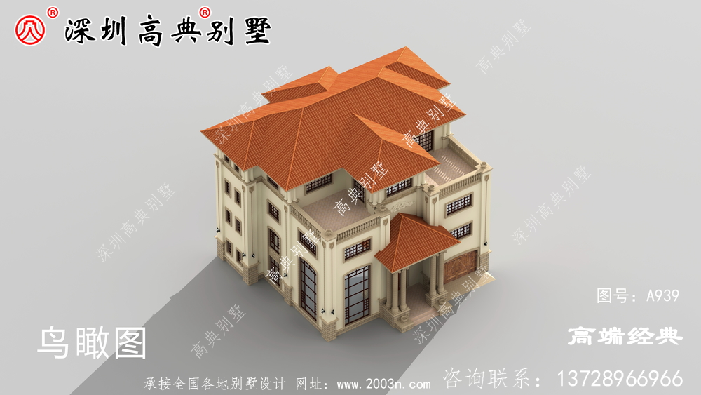 四層農村別墅設計圖，都是很適合在老家建的房子
