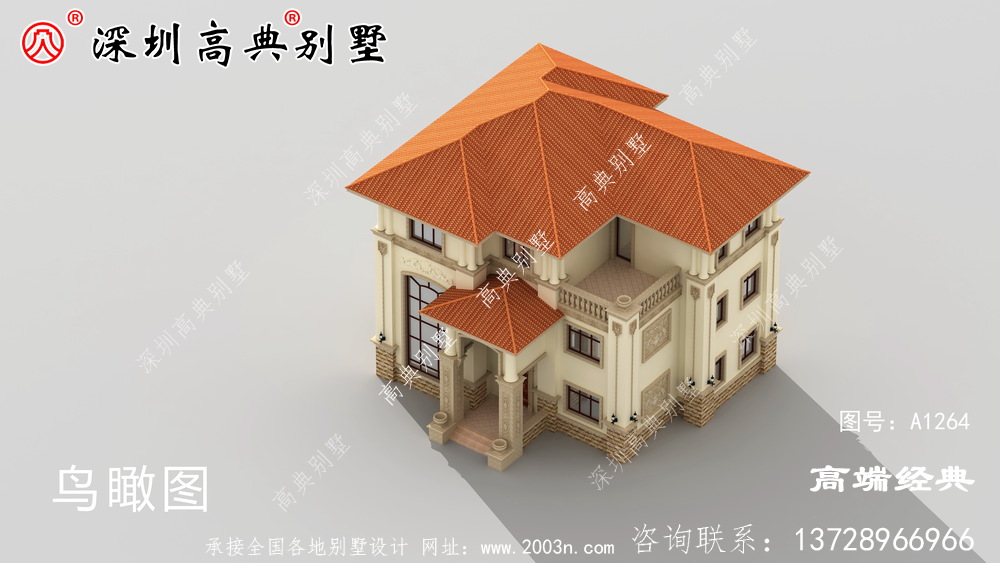 三層別墅設(shè)計(jì)圖，效果圖剛設(shè)計(jì)出來(lái)，就受到廣大建房者的追捧。