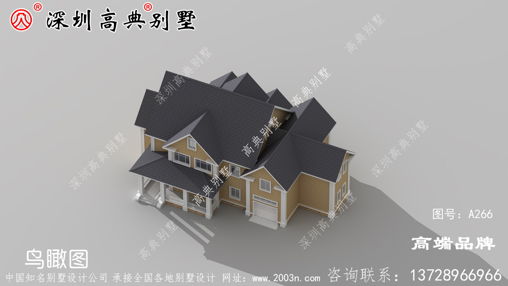 二層小別墅設(shè)計(jì)圖，搭配清新優(yōu)雅，戶型設(shè)計(jì)十分漂亮。