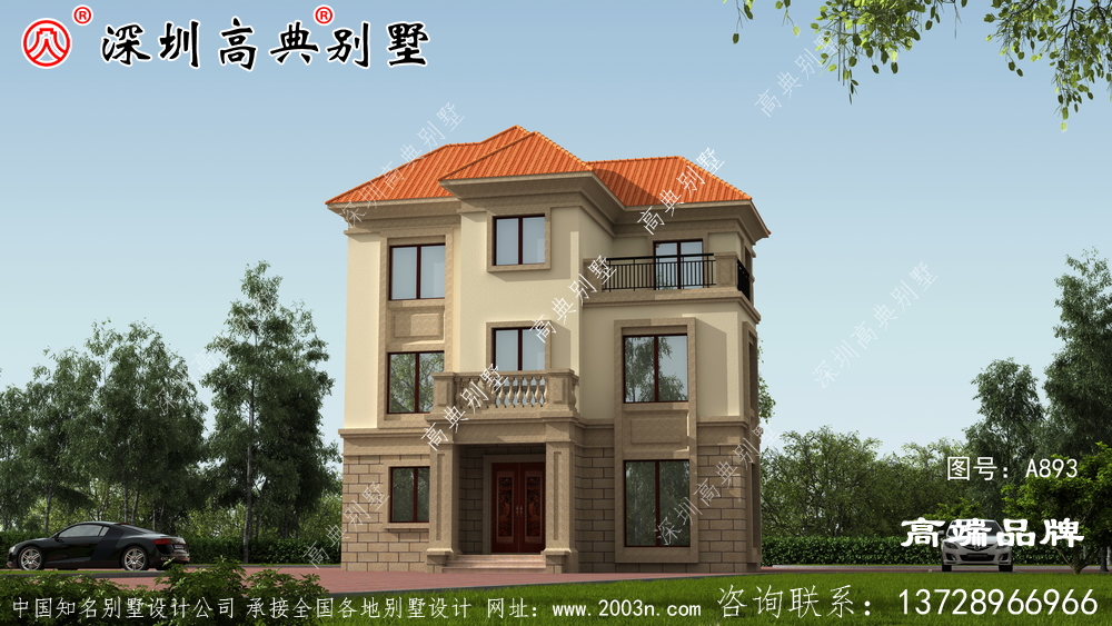 農村三層別墅，家是避風港，需要用心來建造！